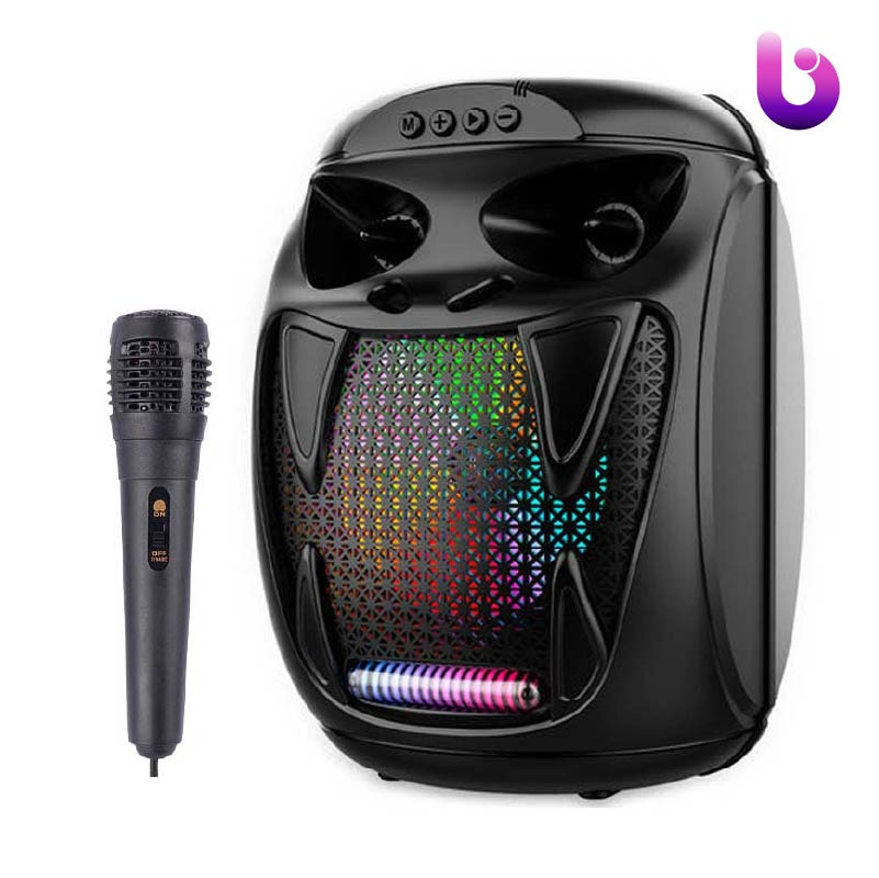 اسپیکر بلوتوثی فلش خور Sing-E ZQS8137   میکروفون