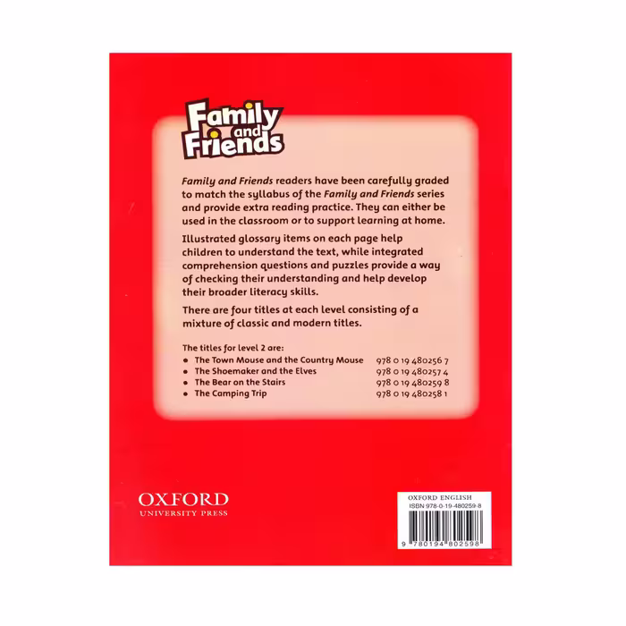 کتاب داستان Family And Friends 2 اثر جمعی از نویسندگان انتشارات آرماندیس چهار جلدی