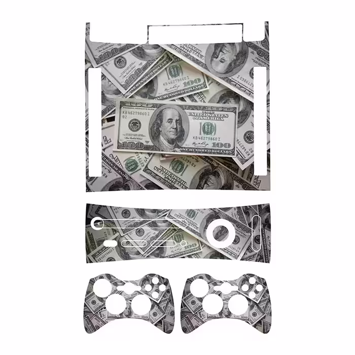 اسکین(برچسب)Xbox 360 آرکید -طرح دلار-مدل آرکید-kh1-سفارشی