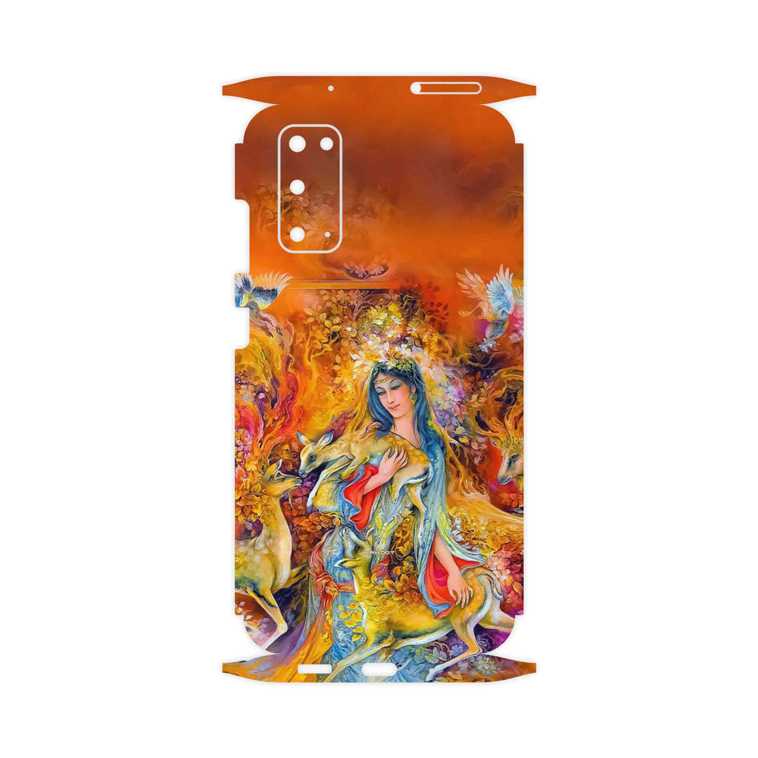 برچسب پوششی ماهوت مدل Persian miniature 2-FullSkin مناسب برای گوشی موبایل سامسونگ Galaxy S20
