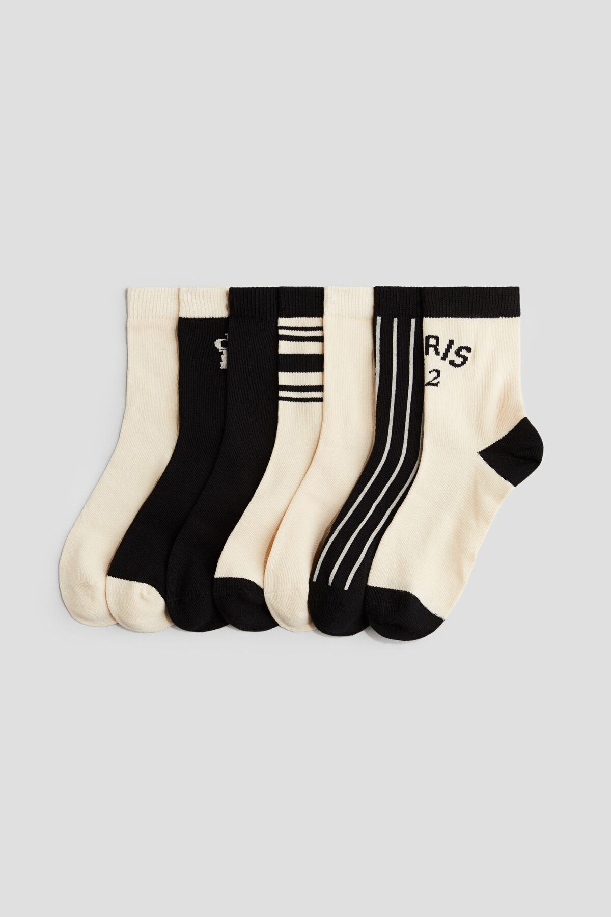 جوراب چند رنگ مردانه 7 اورجینال H M H&amp;M