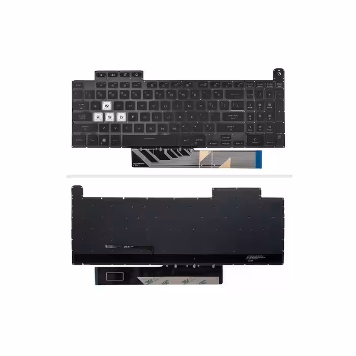 کیبورد لپ‌تاپ ایسوس FX517 (بدون فریم | با بکلایت)