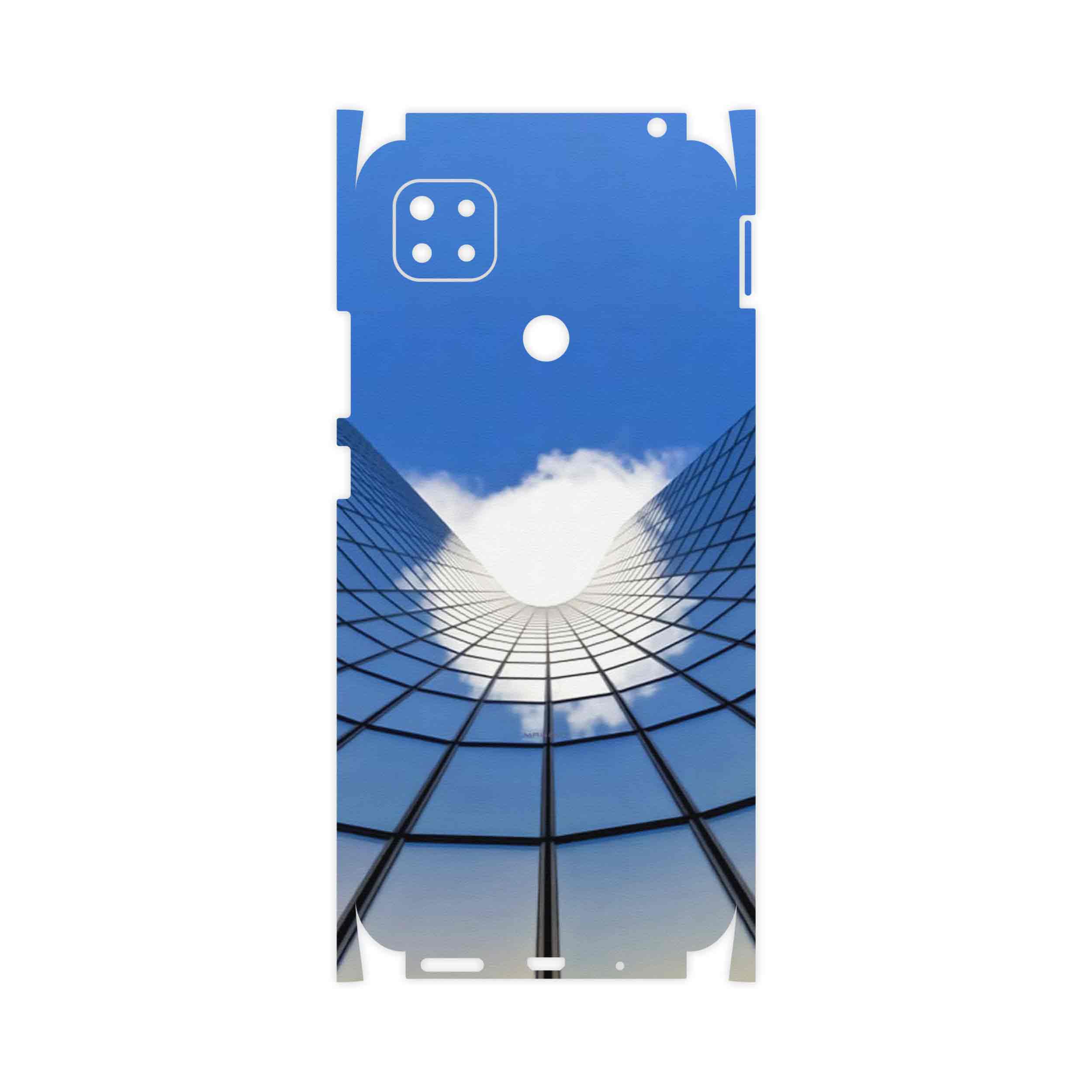 برچسب پوششی ماهوت مدل Glass skyscraper-FullSkin مناسب برای گوشی موبایل شیائومی Redmi 9 Activ