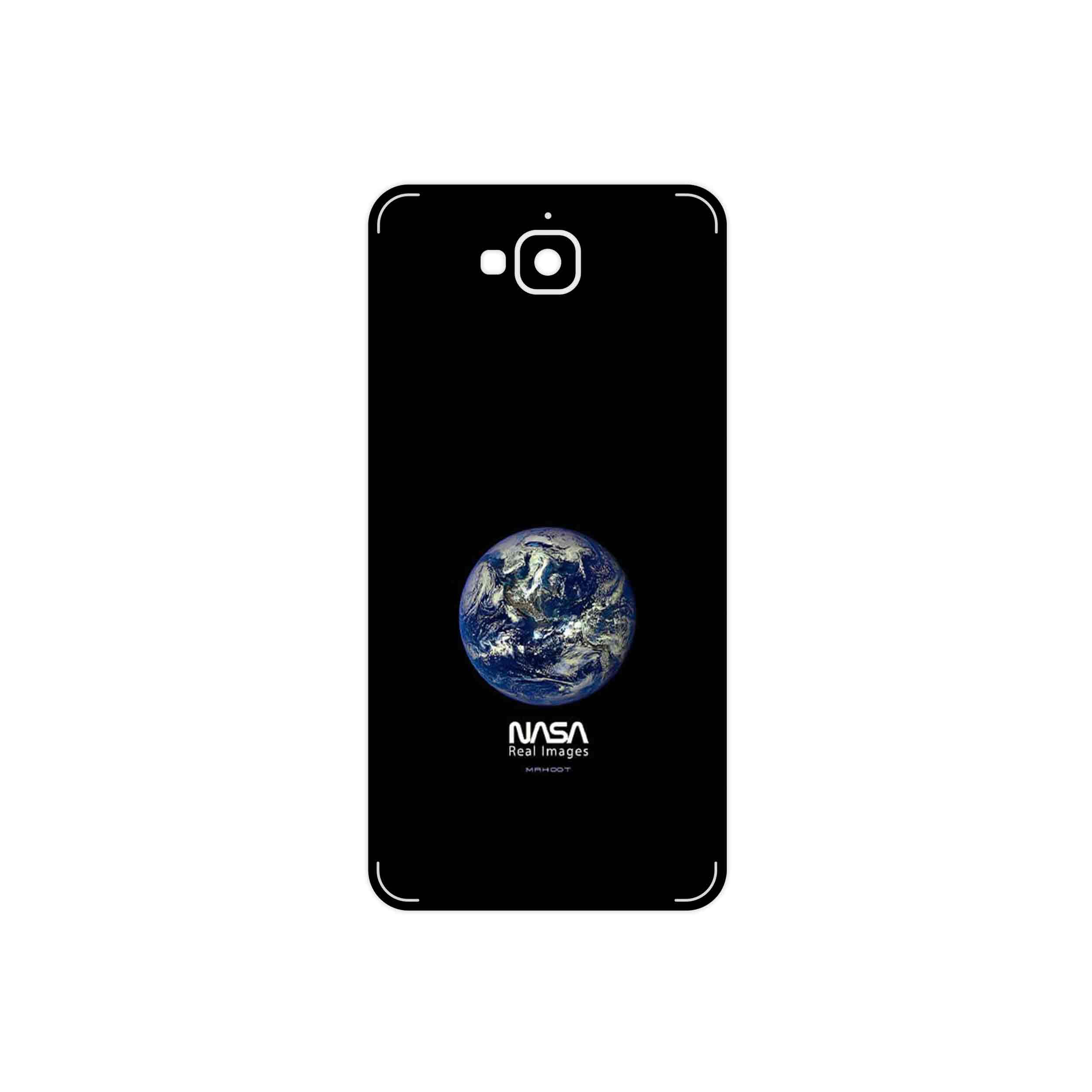 برچسب پوششی ماهوت مدل NASA Home Earth مناسب برای گوشی موبایل هوآوی Y6 Pro