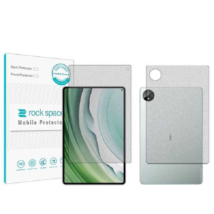 گلس صفحه نمایش و پشت تبلت هوآوی MatePad Pro 11 مدل نانو هیدروژل مات برند راک اسپیس کد LL