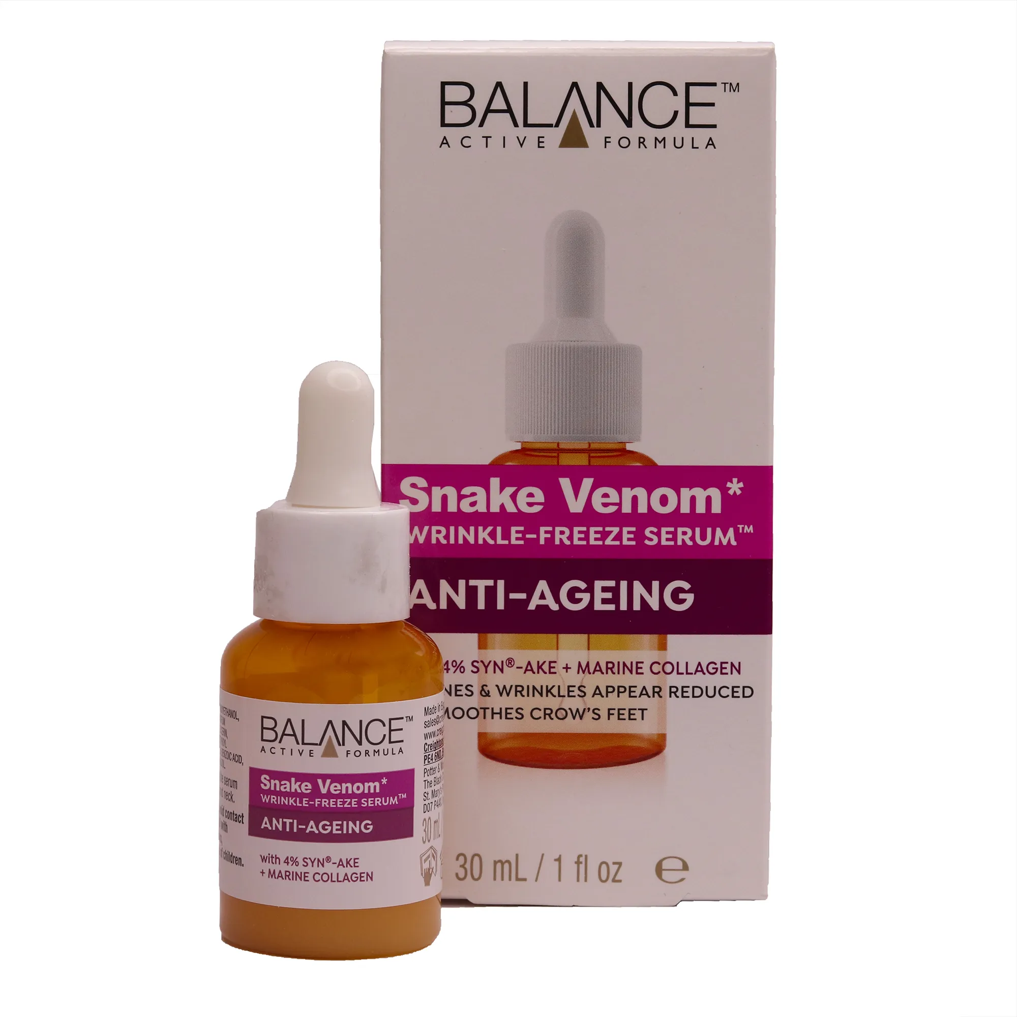 سرم ضد چروک بالانس مدل SNAKE VENOM