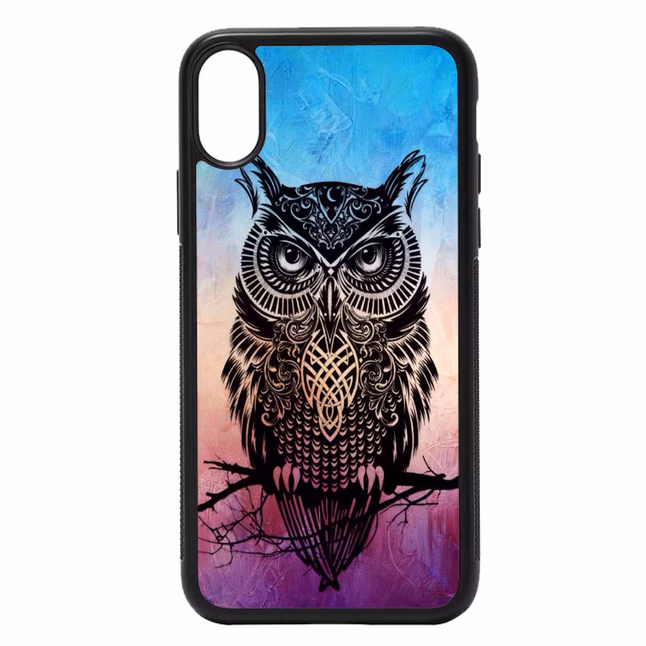 کاور طرح جغد کد 7375 مناسب برای گوشی موبایل اپل iphone xs max