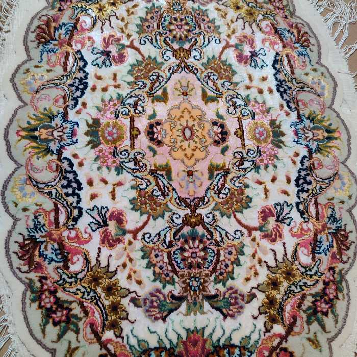 فرش دستباف نیم متری طرح تبریز مدل RAR