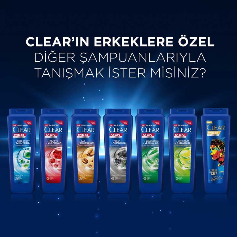 شامپو مردانه کلیر 485
