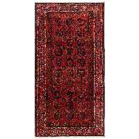 فرش دستبافت سه و نیم متری مدل نقشه بلوج کد 23.1361