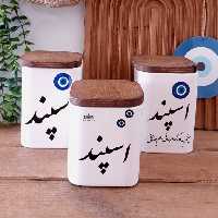 بانکه اسپند چشم نظر  با درب چوبی شیک و جذاب و چشمگیر  