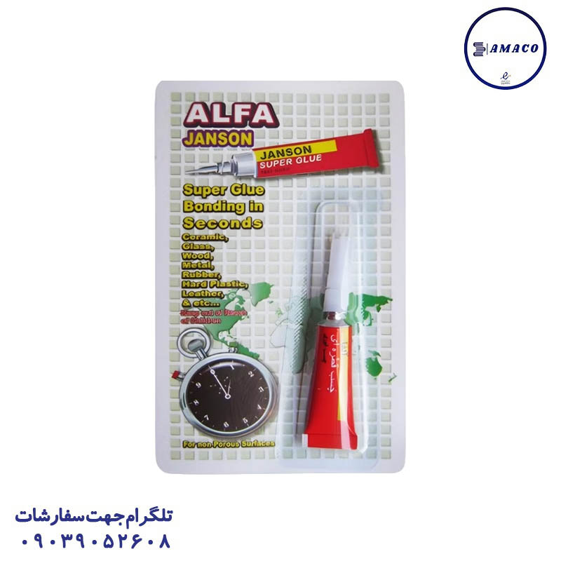 چسب قطره ای 3 گرم کارتی آلفا