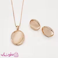 نیم ست زنانه برند کلیو Clio مدل بیضی نگیندار کد 456