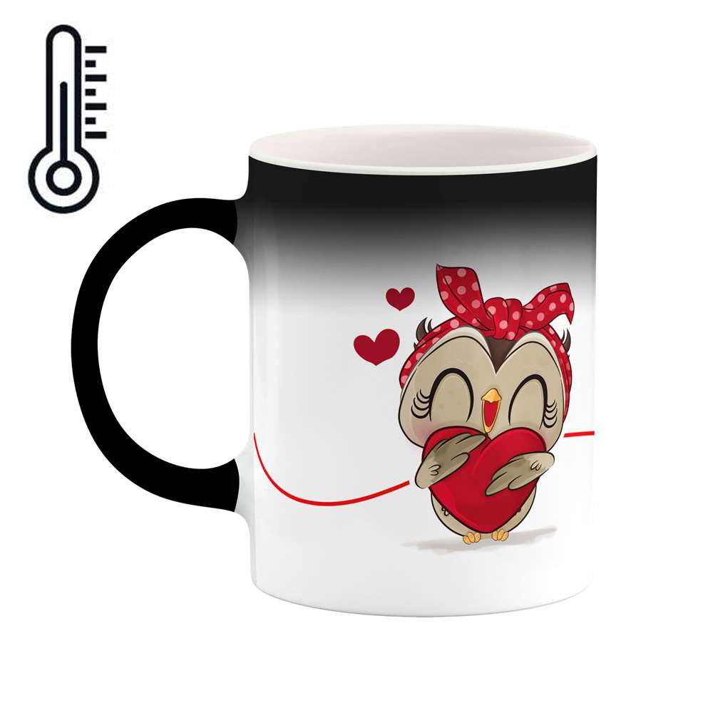 ماگ حرارتی طرح عاشقانه مدل mgh00056