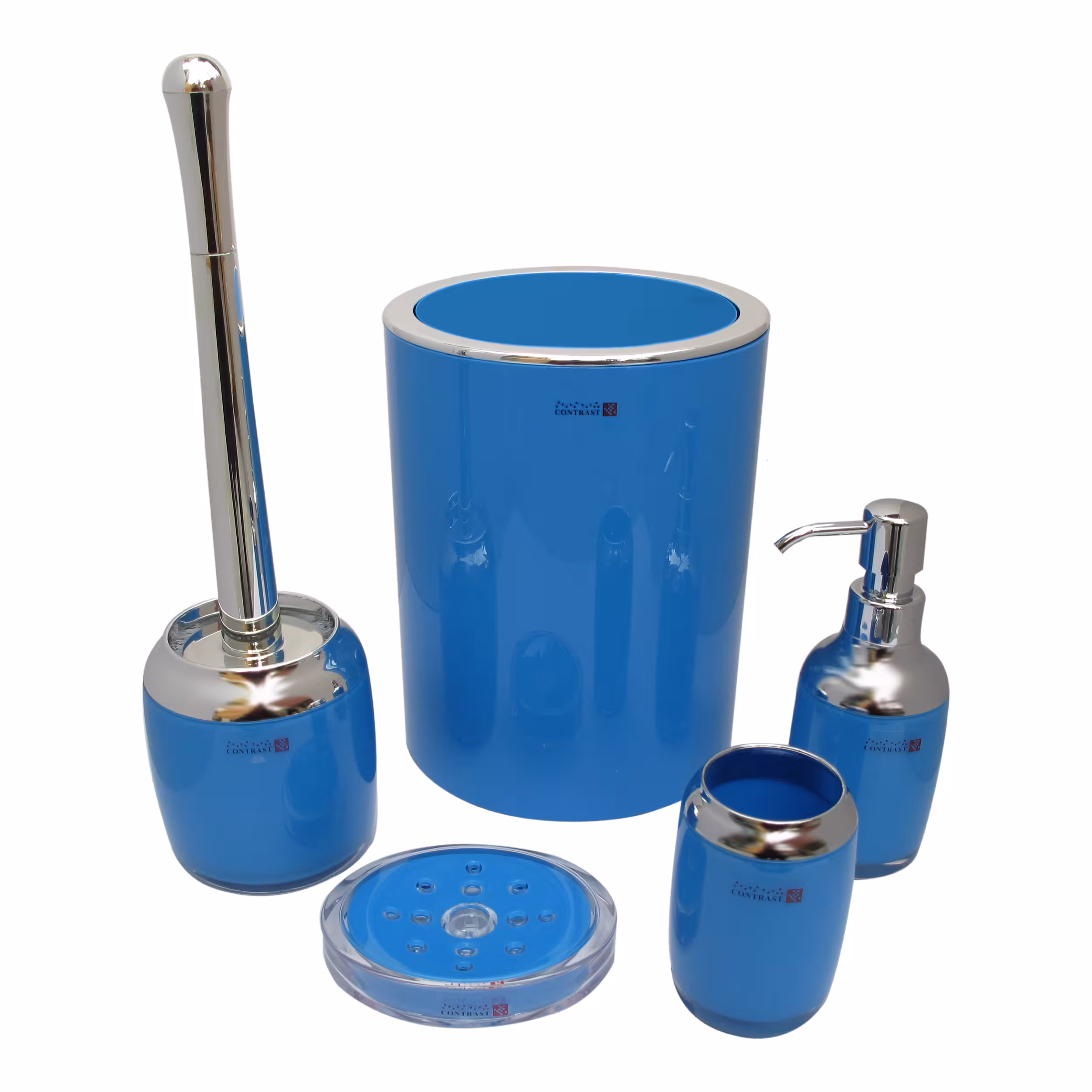 ست سرویس بهداشتی 5 تکه کنتراست مدل CAC-3B