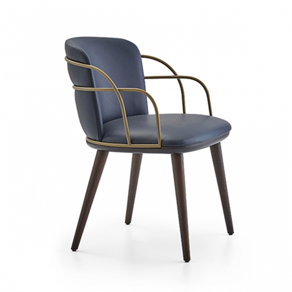 مبل دسته دار نظری مدل تورینو دو با فریم رنگی کد P942