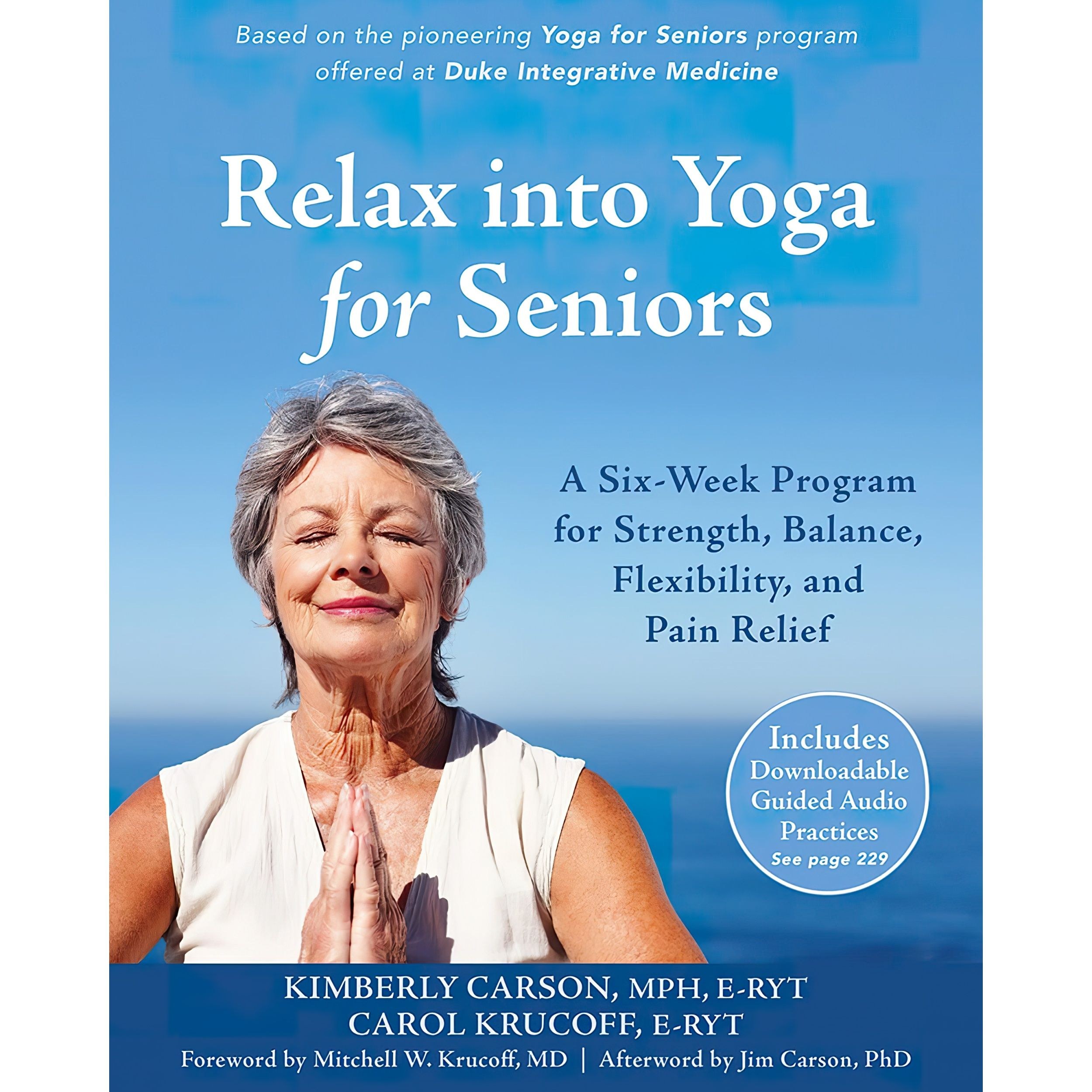کتاب زبان اصلی Relax into Yoga for Seniors انتشارات New Harbinger Publications
