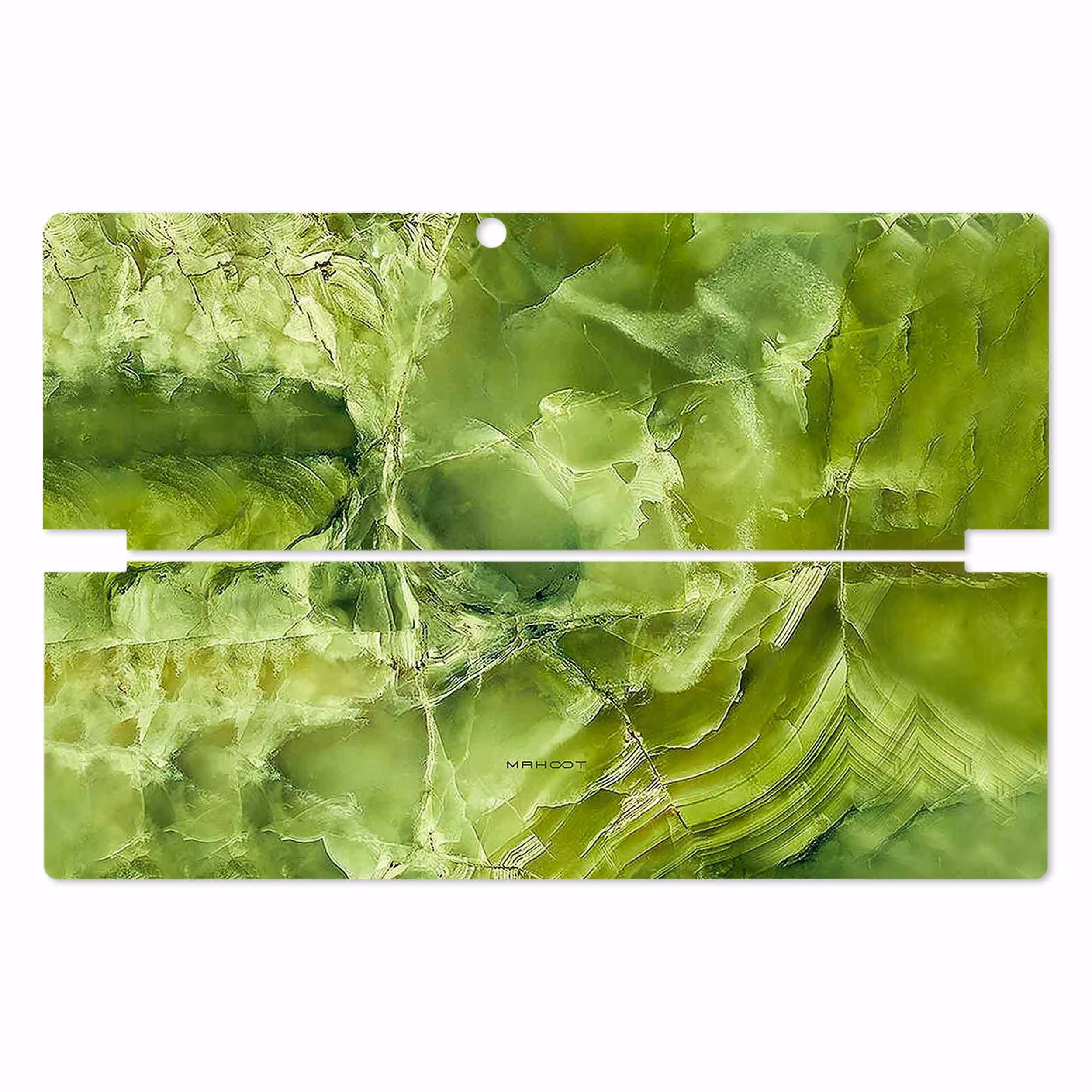 برچسب پوششی ماهوت مدل Green Crystal Marble مناسب برای تبلت لنوو Miix 510 2016
