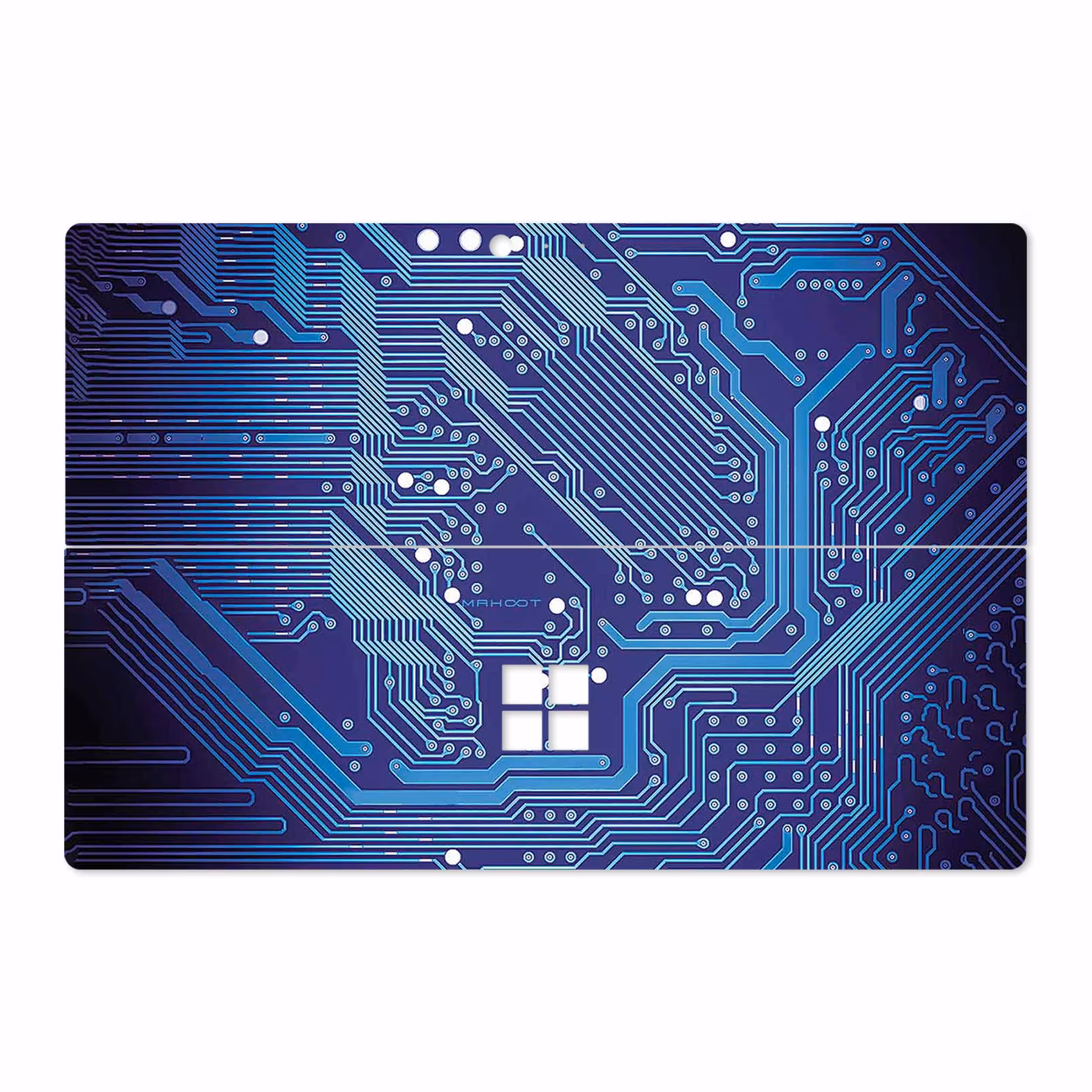 برچسب پوششی ماهوت مدل Blue Printed Circuit Board مناسب برای تبلت مایکروسافت Surface Pro 4 2015