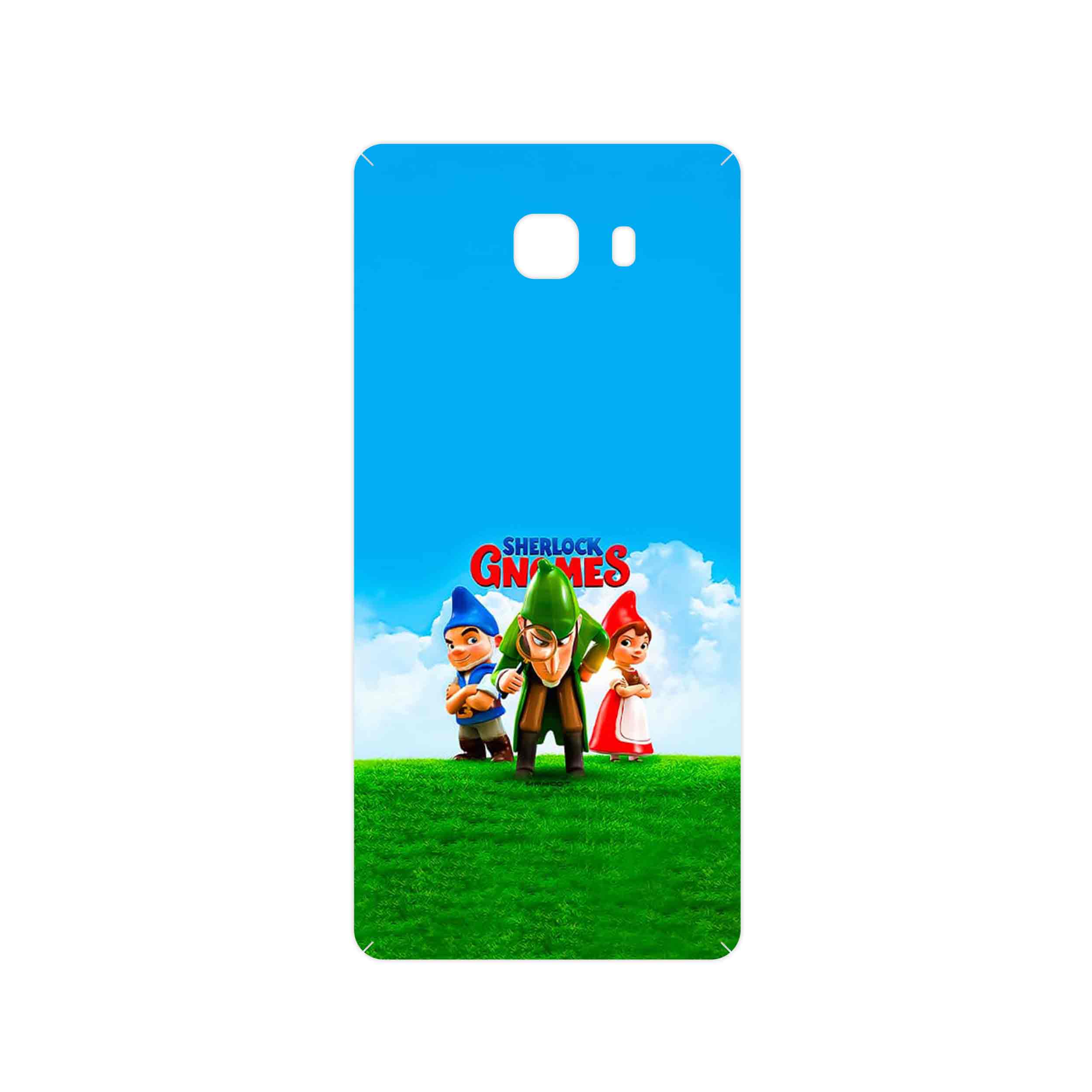 برچسب پوششی ماهوت مدل Sherlock Gnomes مناسب برای گوشی موبایل سامسونگ Galaxy C9 Pro