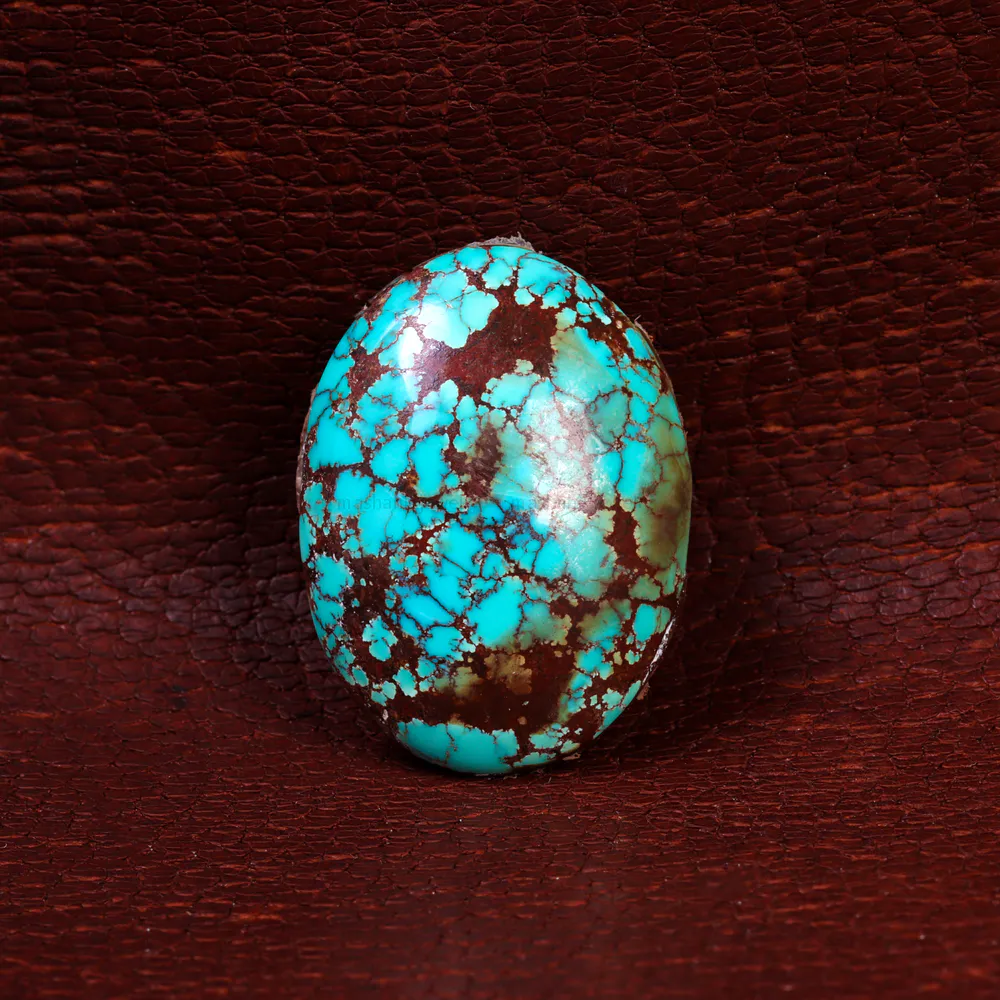 نگین فیروزه شجری کد 15240 - جواهری مشاهیر