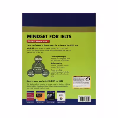 کتاب Cambridge English Mindset For IELTS 1 اثر جمعی از نویسندگان انتشارات جنگل