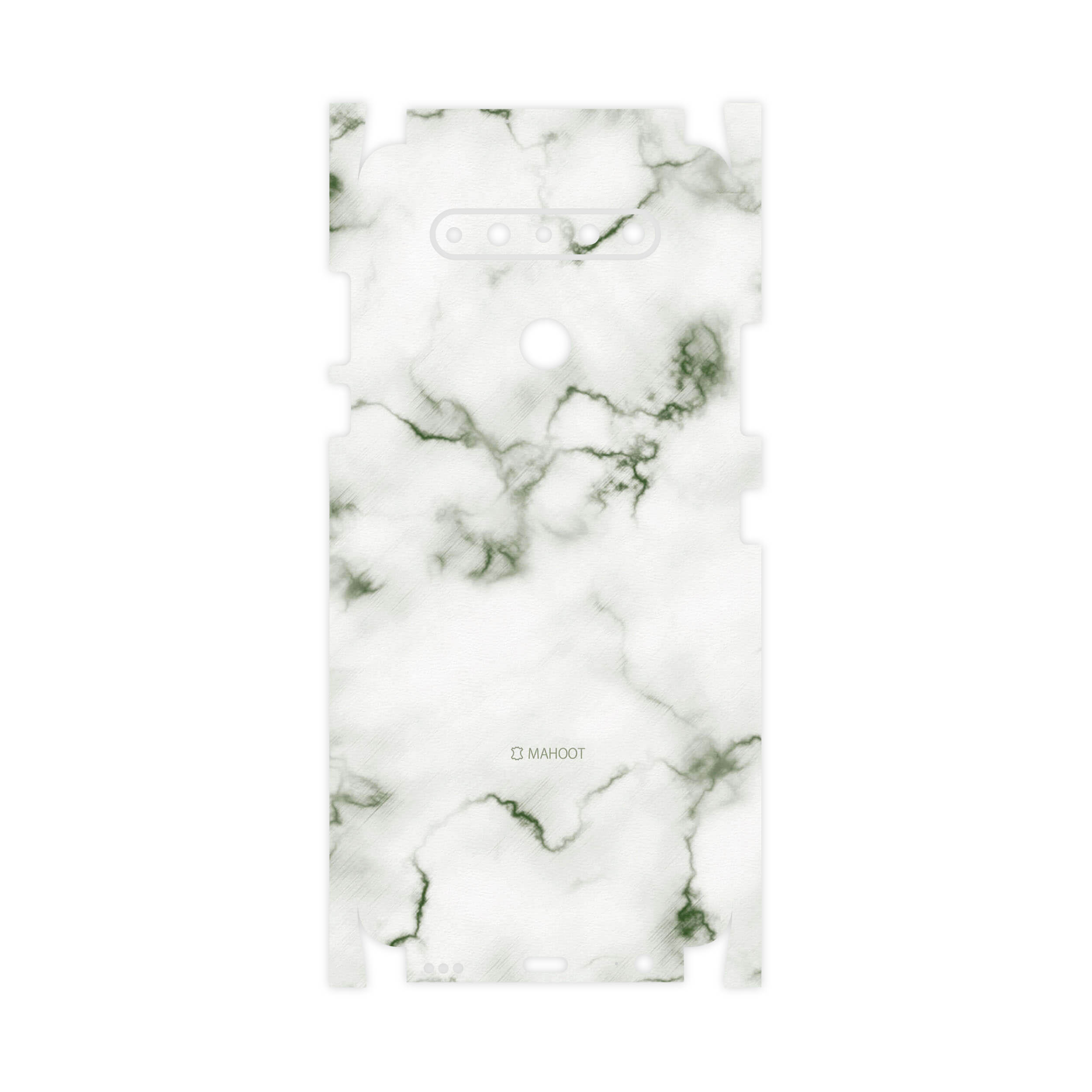 برچسب پوششی ماهوت مدل Blanco-Smoke-Marble-FullSkin مناسب برای گوشی موبایل ال جی K51S