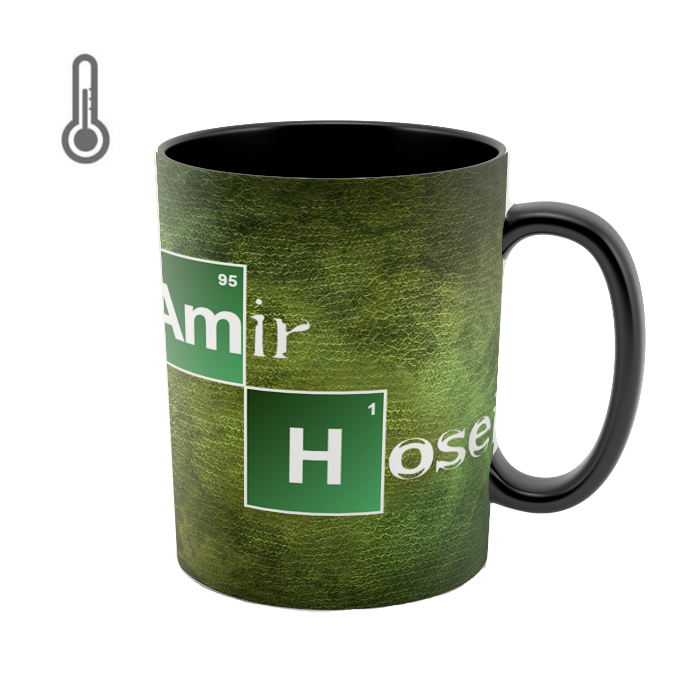 ماگ حرارتی طرح امیر حسین مدل هایزنبرگ