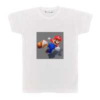 تی شرت  آستین کوتاه بچگانه پرمانه طرح سوپر میکرو کد pmt.6508