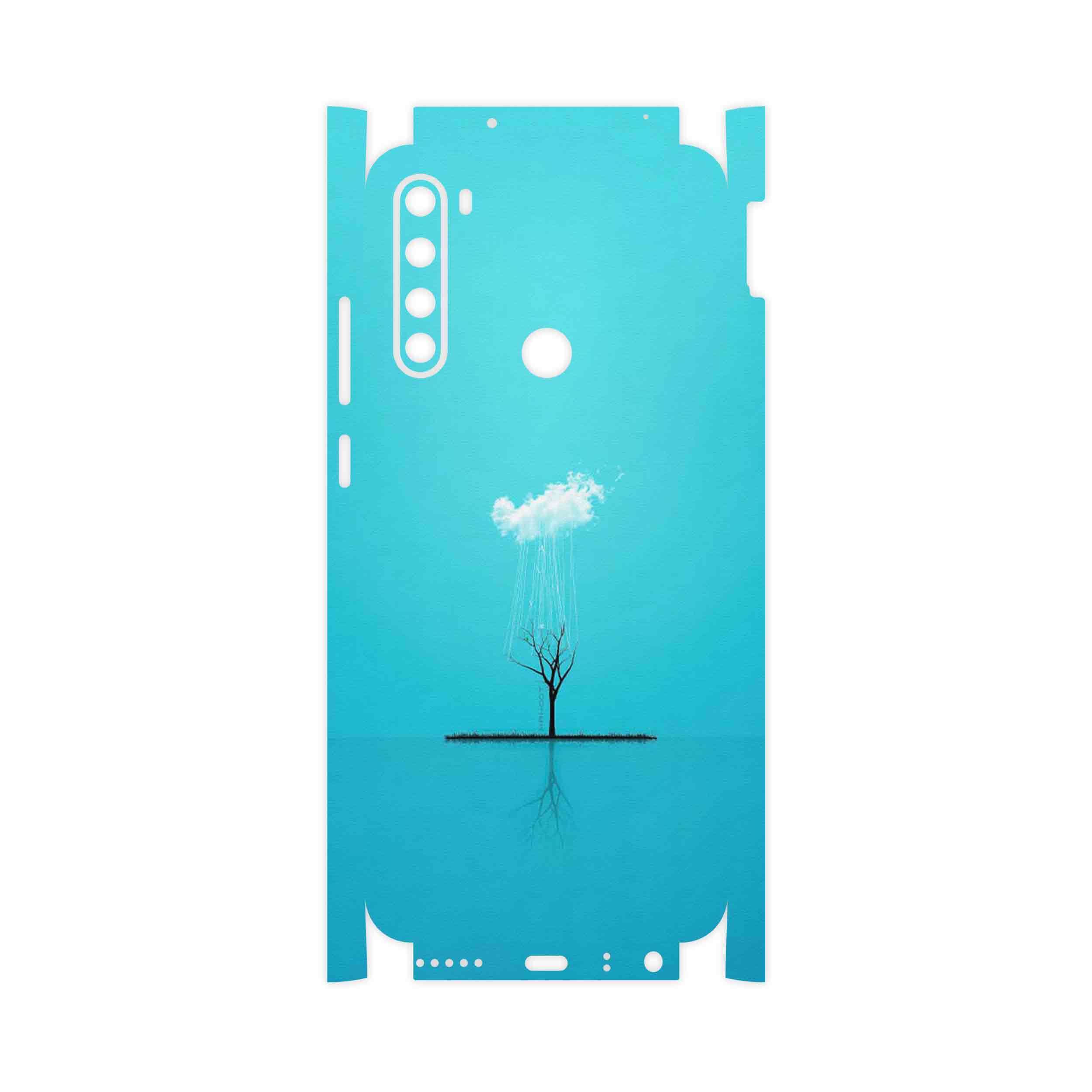 برچسب پوششی ماهوت مدل Minimal Tree-FullSkin مناسب برای گوشی موبایل شیائومی Redmi Note 8T