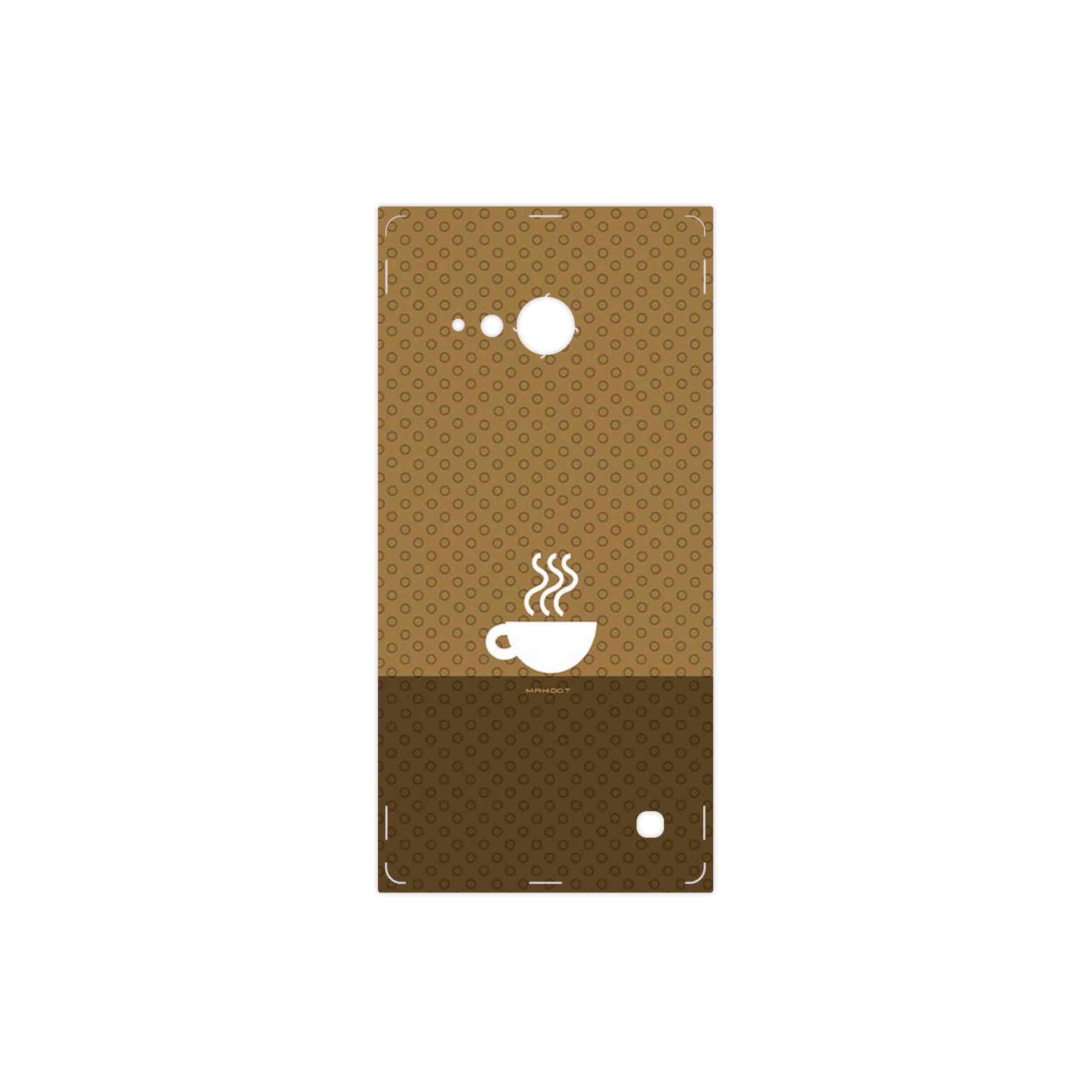 برچسب پوششی ماهوت مدل Minimal Cup of Coffee Icon مناسب برای گوشی موبایل نوکیا Lumia 730