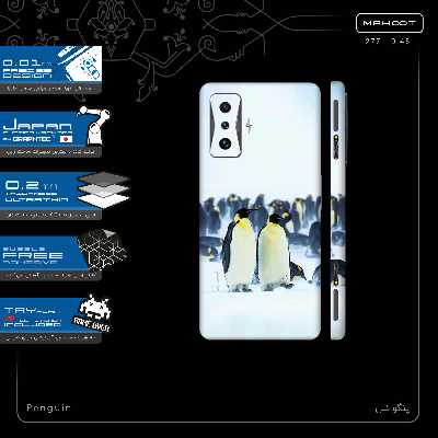 برچسب پوششی ماهوت مدل Penguin-FullSkin مناسب برای گوشی موبایل شیائومی Redmi K50 Gaming