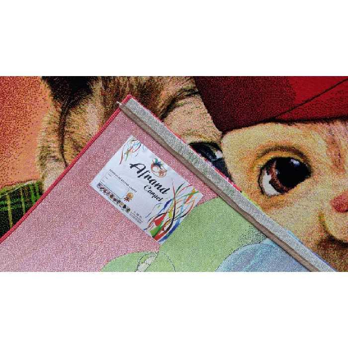 فرش ماشینی افرند طرح کودک مدل آلوین و سنجاب ها کد 113