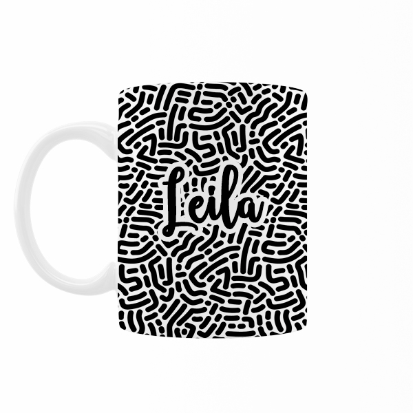 ماگ رژارت مدل اسم لیلا