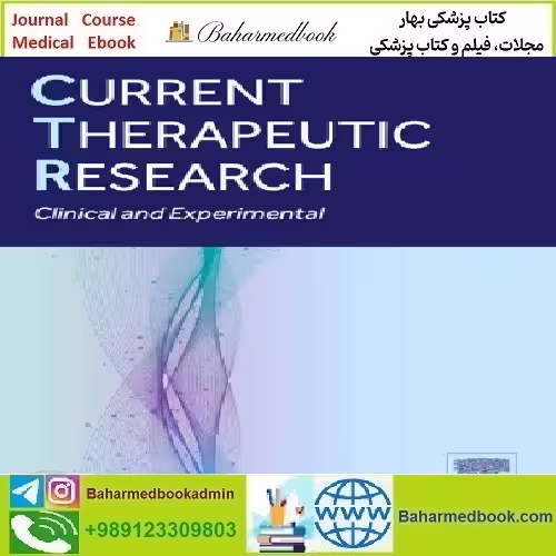 Current Therapeutic Research Volume 98 2023 TRUE PDF pric