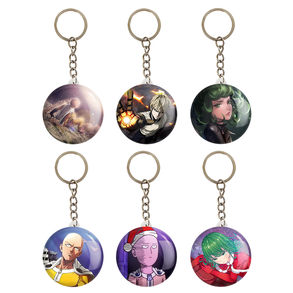 جاکلیدی خندالو مدل One Punch Man کد 451A مجموعه 6 عددی