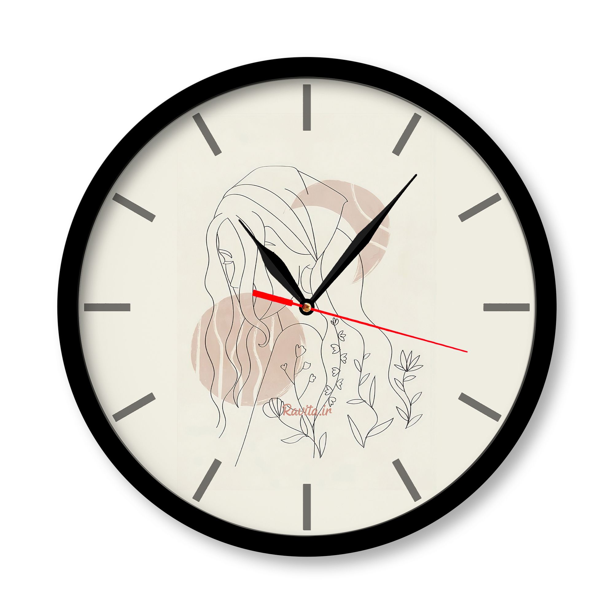 ساعت‌های دیواری راویتا طرح 2943