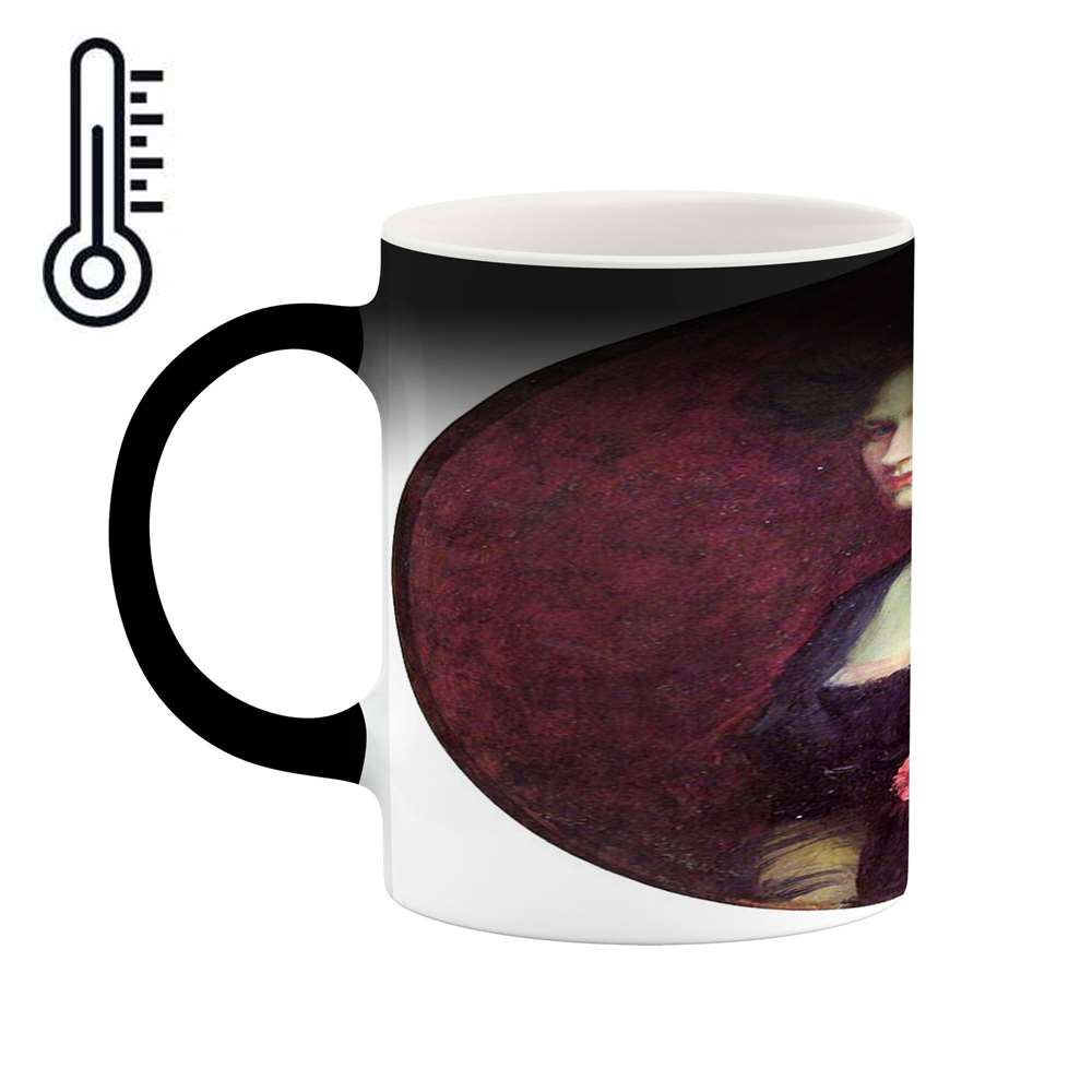 ماگ حرارتی کاکتی طرح نقاشی مدل mgh13730