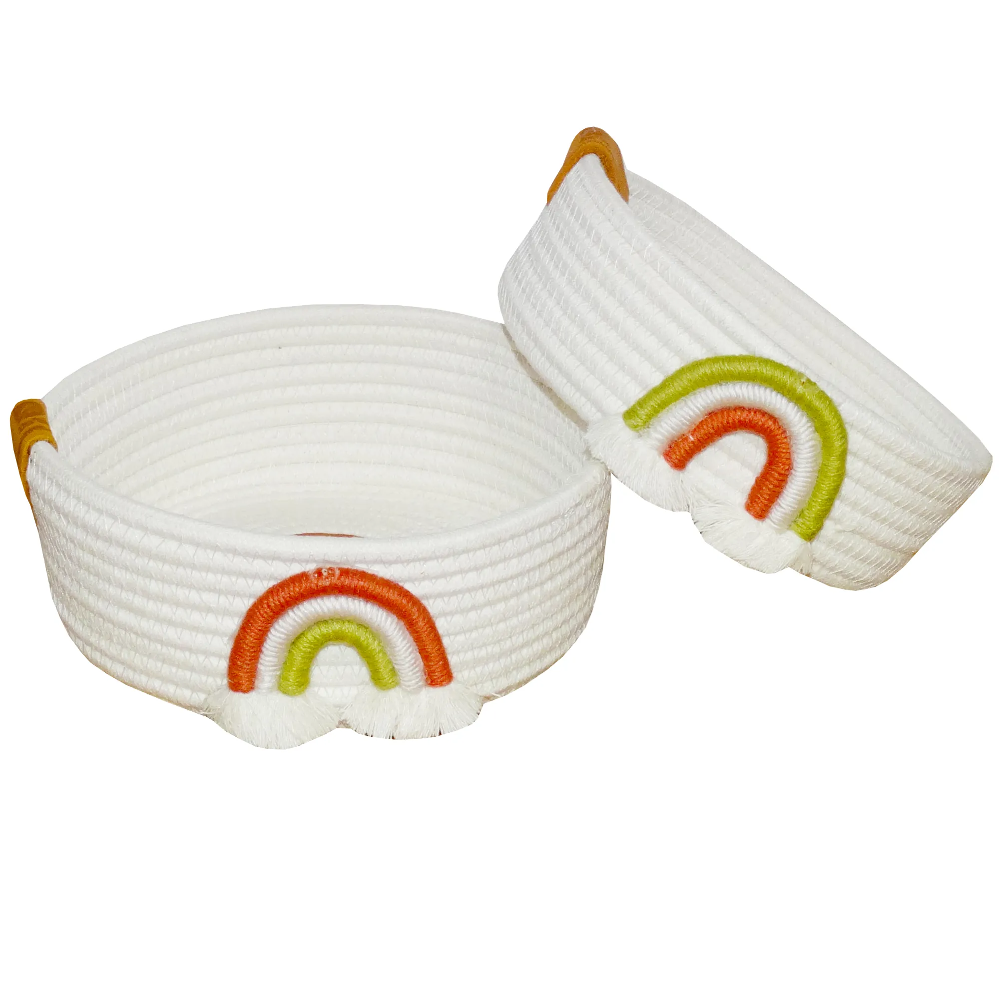 سبد بافتنی مدل ارگانایزر کد 4533 مجموعه 2 عددی