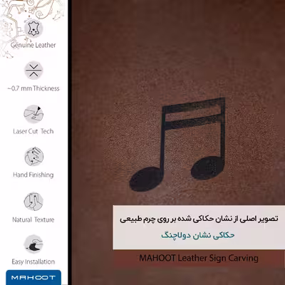 برچسب پوششی ماهوت مدل MNL-CHG2 مناسب برای گوشی موبایل بلک بری Z30