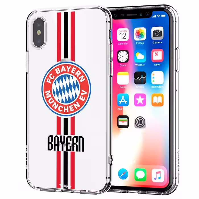 کاور طرح بایرن مونیخ مناسب برای گوشی موبایل اپل iPhone X / Xs
