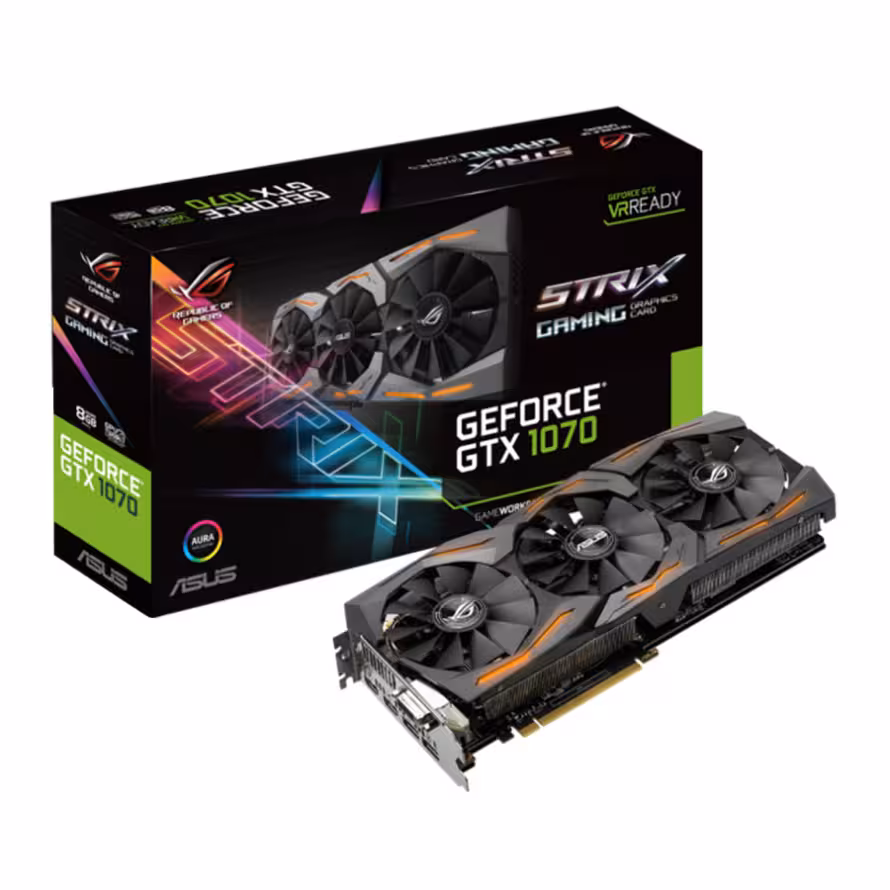 کارت گرافیک ایسوس STRIX GTX1070 8G GAMING