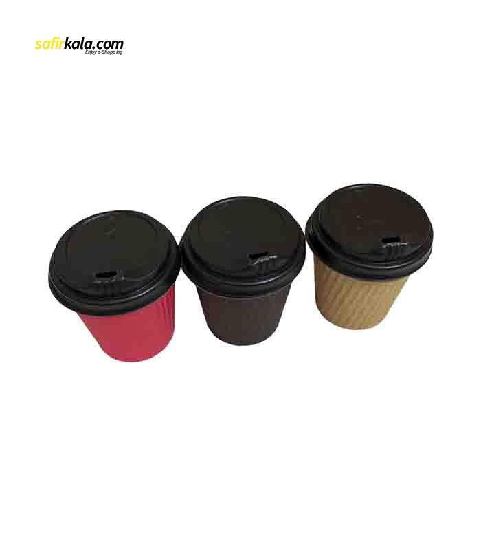 لیوان یکبار مصرف مدل Espresso بسته 25 عددی