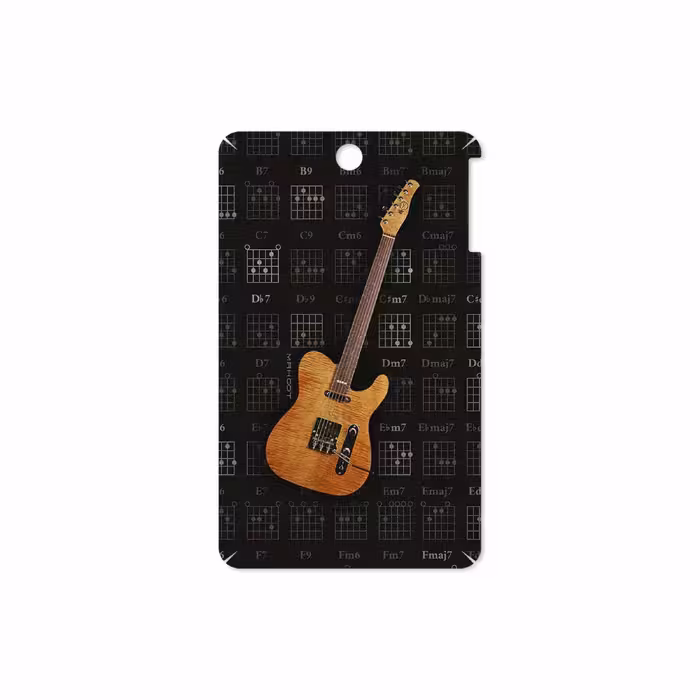 برچسب پوششی ماهوت مدل Guitar-Instrument مناسب برای تبلت لنوو A7-50 A3500 2014