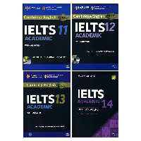 کتاب Cambridge English IELTS Academic اثر جمعی از نویسندگان انتشارات زبان مهر جلد 11 تا 14 