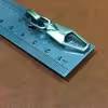 سرزیپ مدل فلزی طرح استار کد S-ZG سایز 5