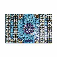 برچسب پوششی ماهوت مدل Iran-Tile7 مناسب برای تبلت سونی Xperia Z2 Tablet LTE 2014