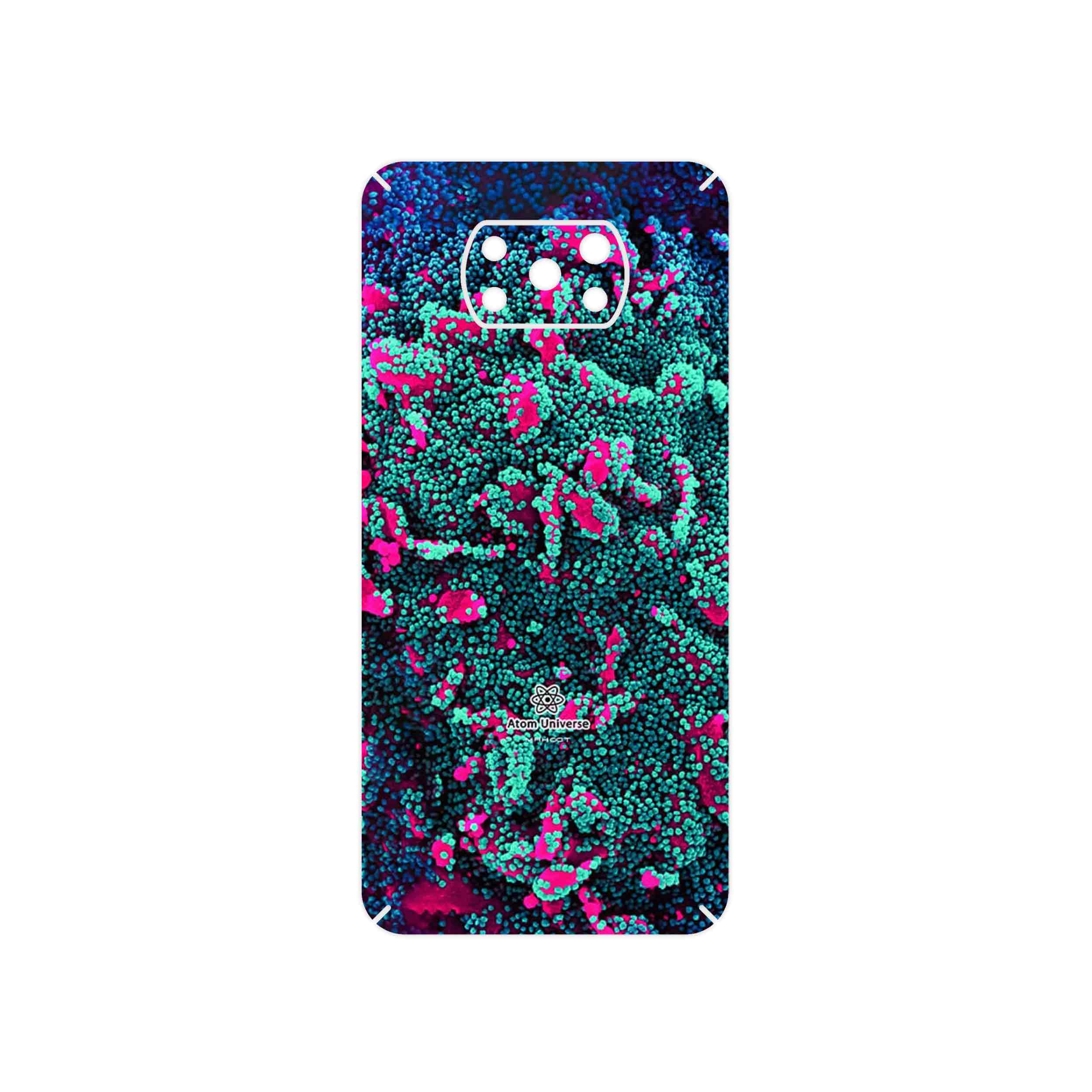 برچسب پوششی ماهوت مدل Atom Universe 8 مناسب برای گوشی موبایل شیائومی Poco X3 Pro