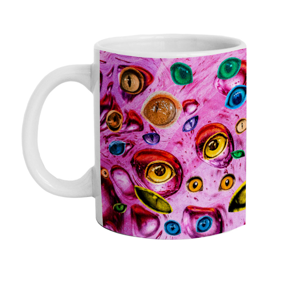 ماگ دارلی طرح چشم مدل DarlyM772