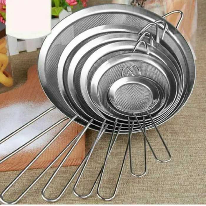 صافی استیل دسته دار  سایز 22